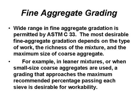Lecture 7 Tests On Aggregates Grading Grading Is