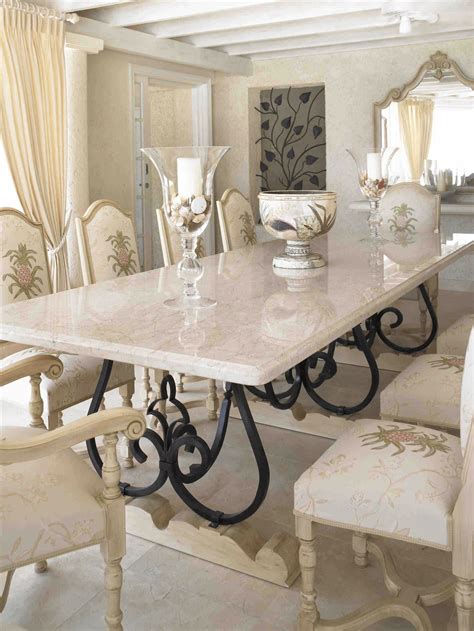 How To Decorate A Marble Top Dining Table