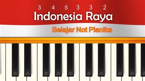 Kamu mau reuqest kamu dibikin? Not Pianika Indonesia Raya - YouTube