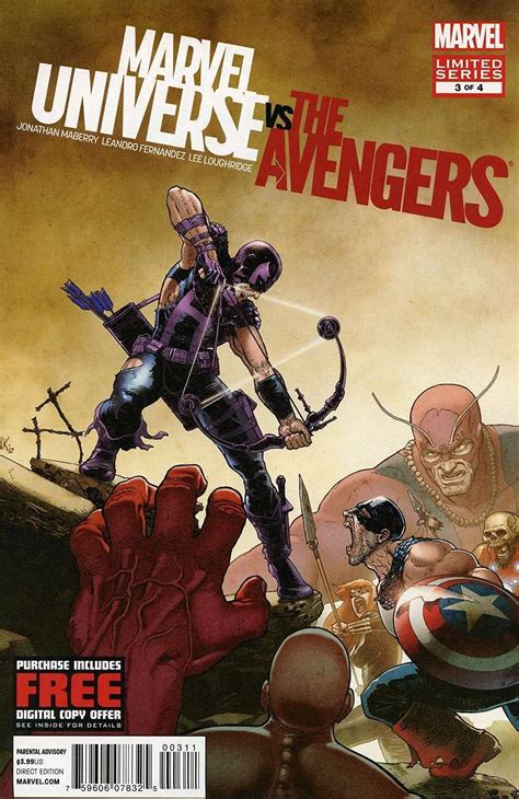 Marvel Universe Vs The Avengers 3 Vfnm Marvel Comic