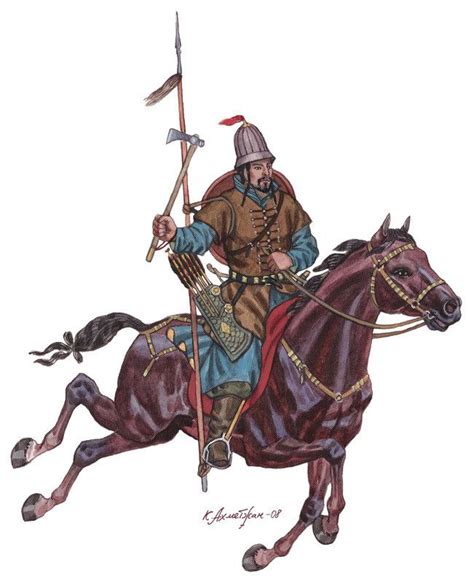 Oghuz Cavalry | Warriors illustration, Ancient warriors, Medieval armor