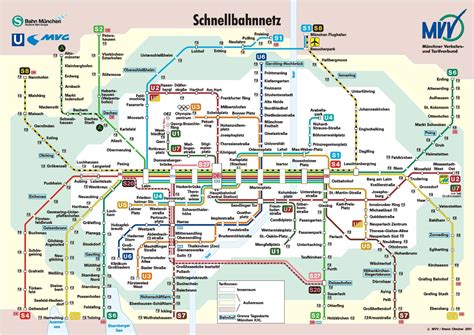 Munich Mvv Map