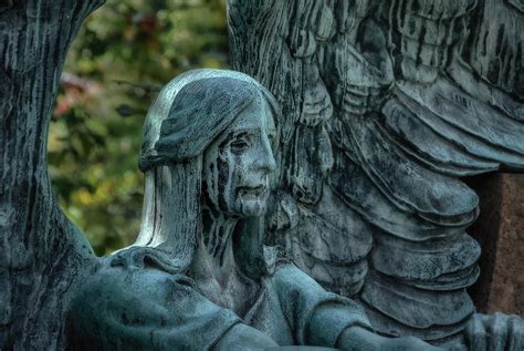 Lakeview Cemetery Haserot Angel Photograph By David Banks