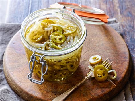 Easy Pickled Jalapenos Recipe Food Network Recipes Pickling