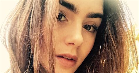 Lily Collins Talks About Her Eyebrows In An Interview Teen Vogue