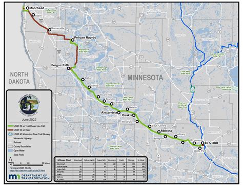 Maps Us Bicycle Route 20 Bicycling Mndot