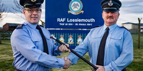 New Station Warrant Officer At Raf Lossiemouth Royal Air Force