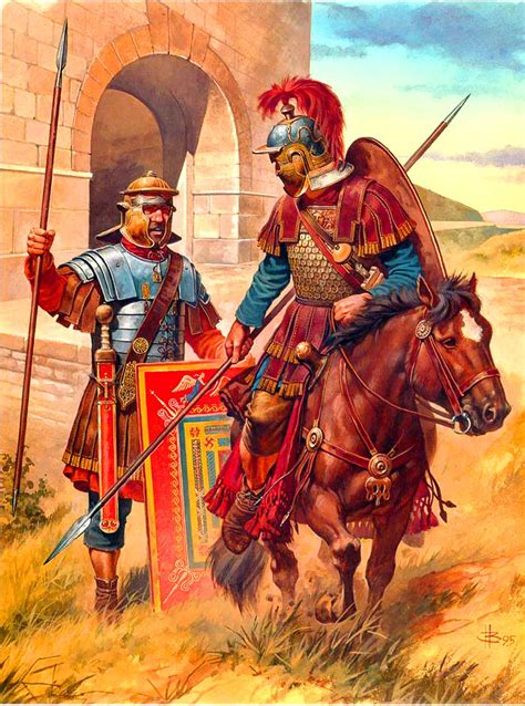 Roman and Byzantine legion by Николай Зубков Roman soldiers