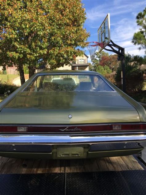 Vehicle does not have an existing warranty engine: 1969 AMC Javelin Rambler Willow Green Survivor Low Miles - NO RESERVE AUCTION for sale - AMC ...