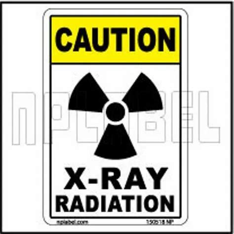 150518 X Ray Radiation Warning Label And Sticker At Rs 135piece Safety