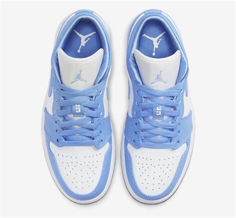 The air jordan 1 low unc in university blue and white releasing spring 2020 for $90. Air Jordan 1 Low UNC University Blue White AO9944-441 ...