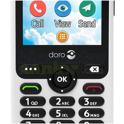 Teléfono Móvil Doro 7010 Pantalla Apps 4g Blanco Productos Para