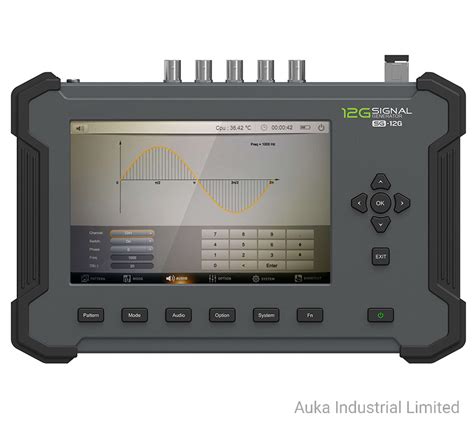 Signal Generator 12g Sdi And Sfp Out Metal Frame 7inch Ips Screen Audio