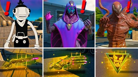 Fortnite Season 8 Bosses Mythic Weapons And Vault Locations Guide Boss