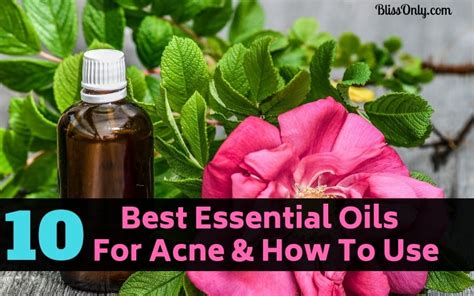 10 Best Essential Oils For Acne And How To Use Blissonly