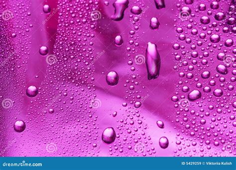 Pink Water Drop Royalty Free Stock Images Image 5429259