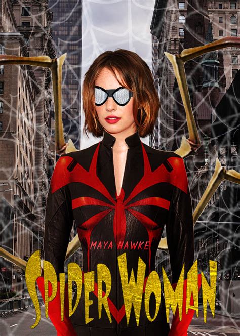 Maya Hawke As Mattie Franklinspider Woman By Firelance2361 On Deviantart