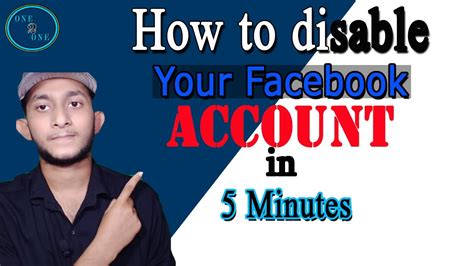 My facebook account was disabled without any warnings. How to disable your Facebook account in 5 minutes! - YouTube