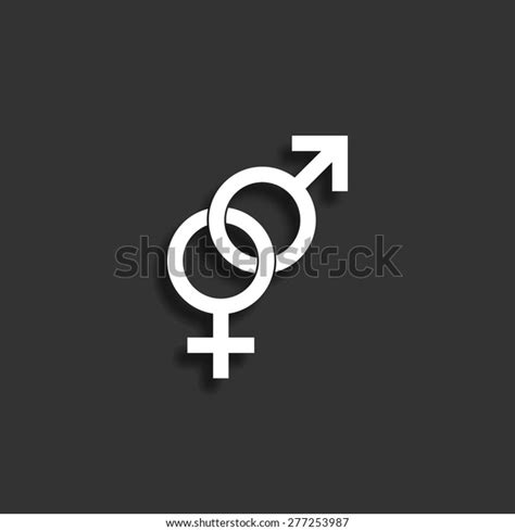 male female sex symbol icon shadow stock vector royalty free 277253987 shutterstock