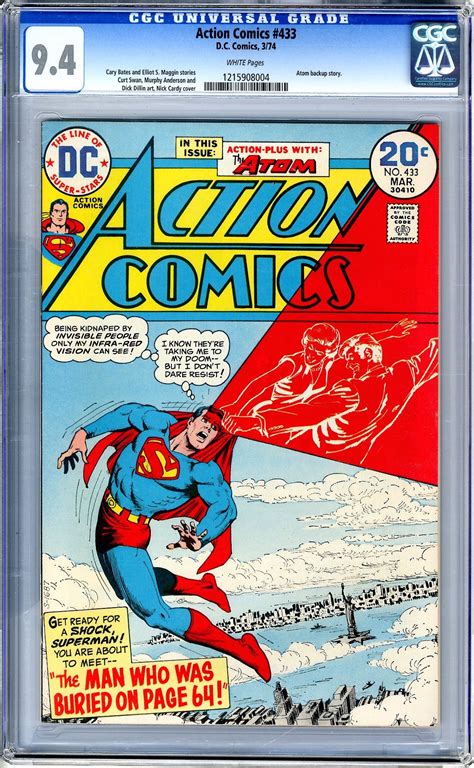 Action Comics Issue 433 Comics Details Four Color Comics