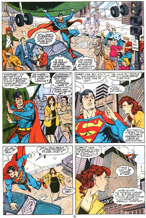 Read Online Adventures Of Superman 1987 Comic Issue 468