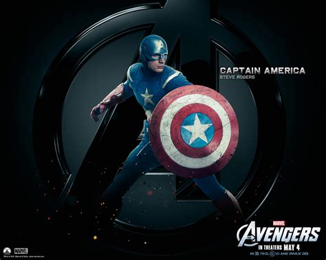 Captain America The Avengers Wallpaper 30730405 Fanpop