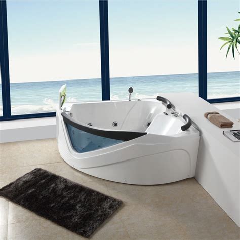 New 2 people jacuzzi chromotherapy quick delivery. China CE Sweet Heart Shape Jacuzzi Whirlpool Bathtub (BF ...
