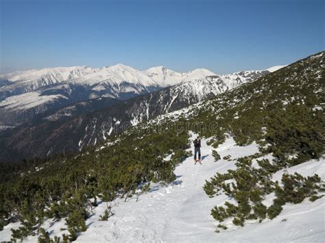 Snow Mountains High Tatras Slovakia Stock Photo Image Of Peak