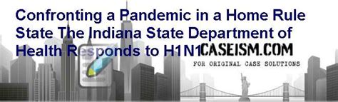 Apply to receptionist, patrol officer, marketing representative and more! Confronting a Pandemic in a Home Rule State: The Indiana ...