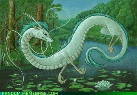 Haku The River Dragon From Spirited Away He Can Fly Too
