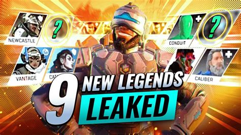 All 9 New Leaked Legends Explained Gameplay Apex Legends Youtube