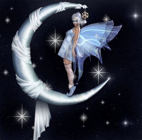 Moonlight Fairy Fantasy Fairy Fairy Friends Fairy Art