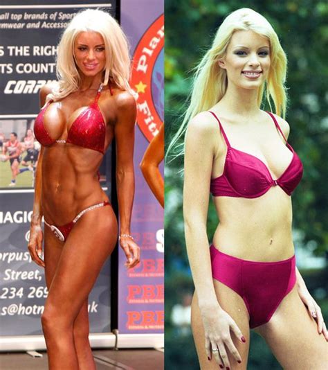 Emma B Reveals Bodybuilding Figure In Half Naked Shoot And Claims She