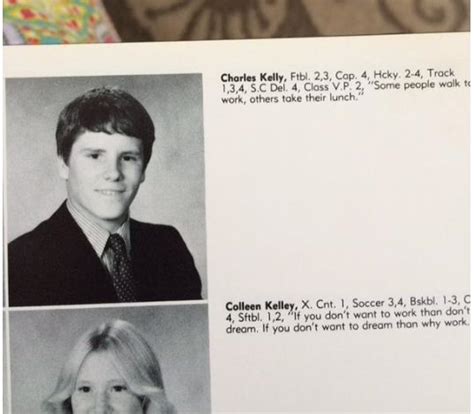 Chip Kellys Hs Yearbook Quote Contains A Hidden Message Yearbook