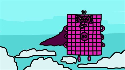 Numberblocks 80 Is Super Hero He Can Fly Numberblocks Fanmade