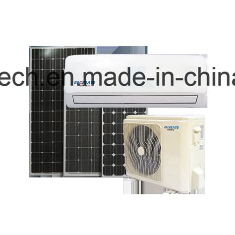 9000btu Dc Generated And Acdc Supported Solar Inverter Air Conditioner