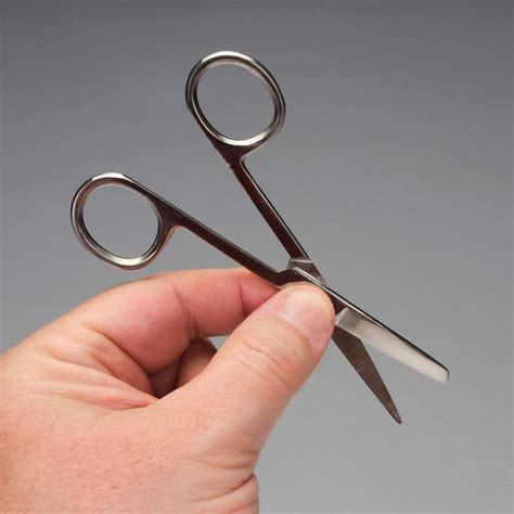 Surgical Scissors Stainless Steel Sharpblunt Straight 4 12 In