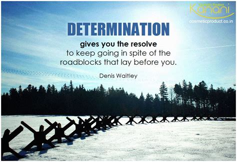 Determination Gives You The Resolve To Keep Going In Spite Of The