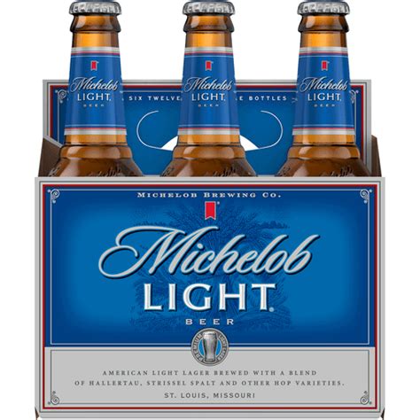Michelob Light® Beer 6 Pack 12 Fl Oz Bottles Pilsner Holiday Market