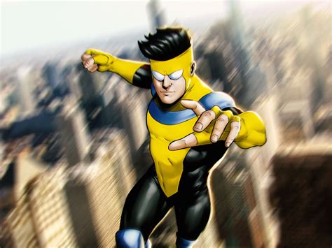 Invincible Mark Grayson Image Comics Wallpaper Hd Superheroes 4k