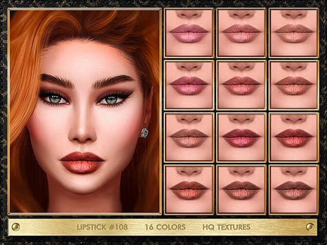Lipstick 108 By Julhaos At Tsr Sims 4 Updates