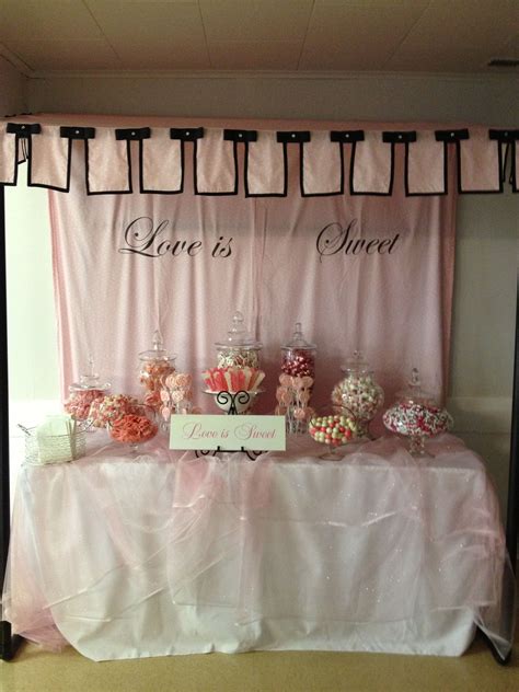 Pink Candy Buffet Sweet Buffet Pink Candy Buffet Pink Candy