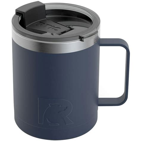 Rtic 12 Oz Stainless Steel Vacuum Insulated Coffee Cup Matte Navy