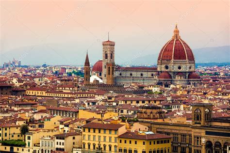 View Of Florence From Piazzale Michelangelo Stock Photo Vvvita