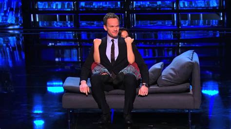 Americas Got Talent 2015 The Cuddler Neil Patrick Harris Is Miserable While Being Hugged