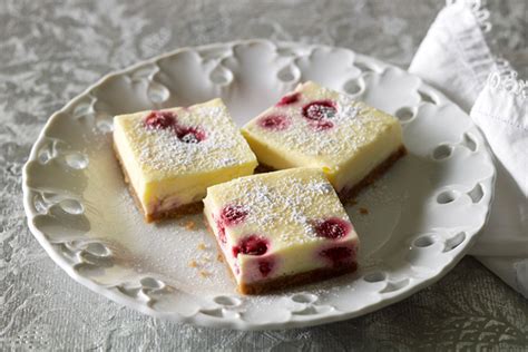 White Chocolate Raspberry Cheesecake Slice Recipe Cart