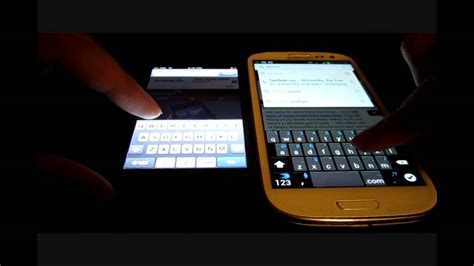 Iphone 5 Vs Samsung Galaxy S3 Part 2 With Video And Picture