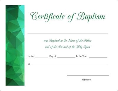All the printable certificates are free. Free Printable Baptism, First Communion, and Confirmation ...