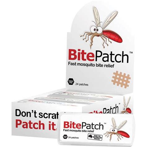 Bitepatch Insect Relief Patches 24 Pack Skin Colour Bcf