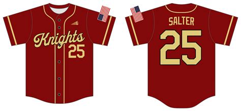 Arkansas Knights Custom Baseball Jerseys